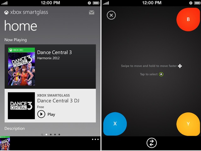 The Xbox 360's second-screen Smartglass functionality is now available for iOS devices such as the iPad, iPhone and iPod touch.