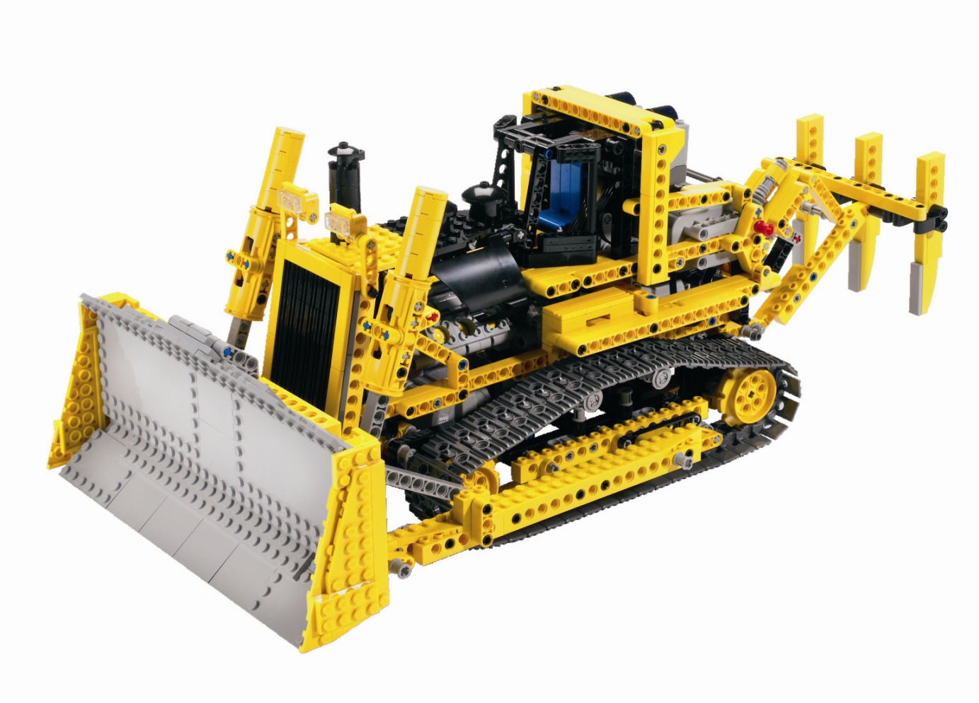 lego technic has launched this cool motorised bulldozer, a realistic