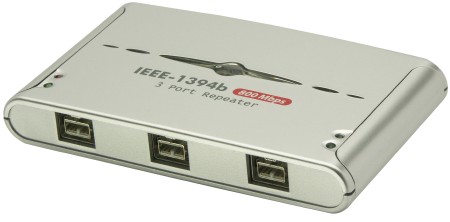  Firewire   on Lindy Launches 3 Port Firewire 800 Repeater Hub   Tech Digest