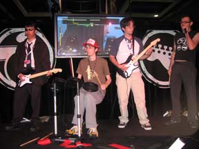 Rock Band Playing